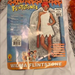 Fred and Wilma Flintstone costumes